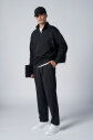  Erkek Teknolojik Kumaş Siyah Baggy Pantolon | 4590 - 5