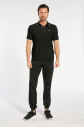 Erkek Polo Yaka Antrenman Siyah Tişört | 4908 - 8