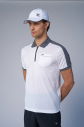Erkek Beyaz Açık Gri Polo Yaka Tişört | 4193 - 2