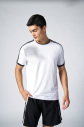 Erkek Beyaz Aktive Spor Tişört | 4162 - 6