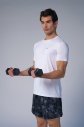 Erkek Beyaz Aktive Spor Tişört | 4185 - 2