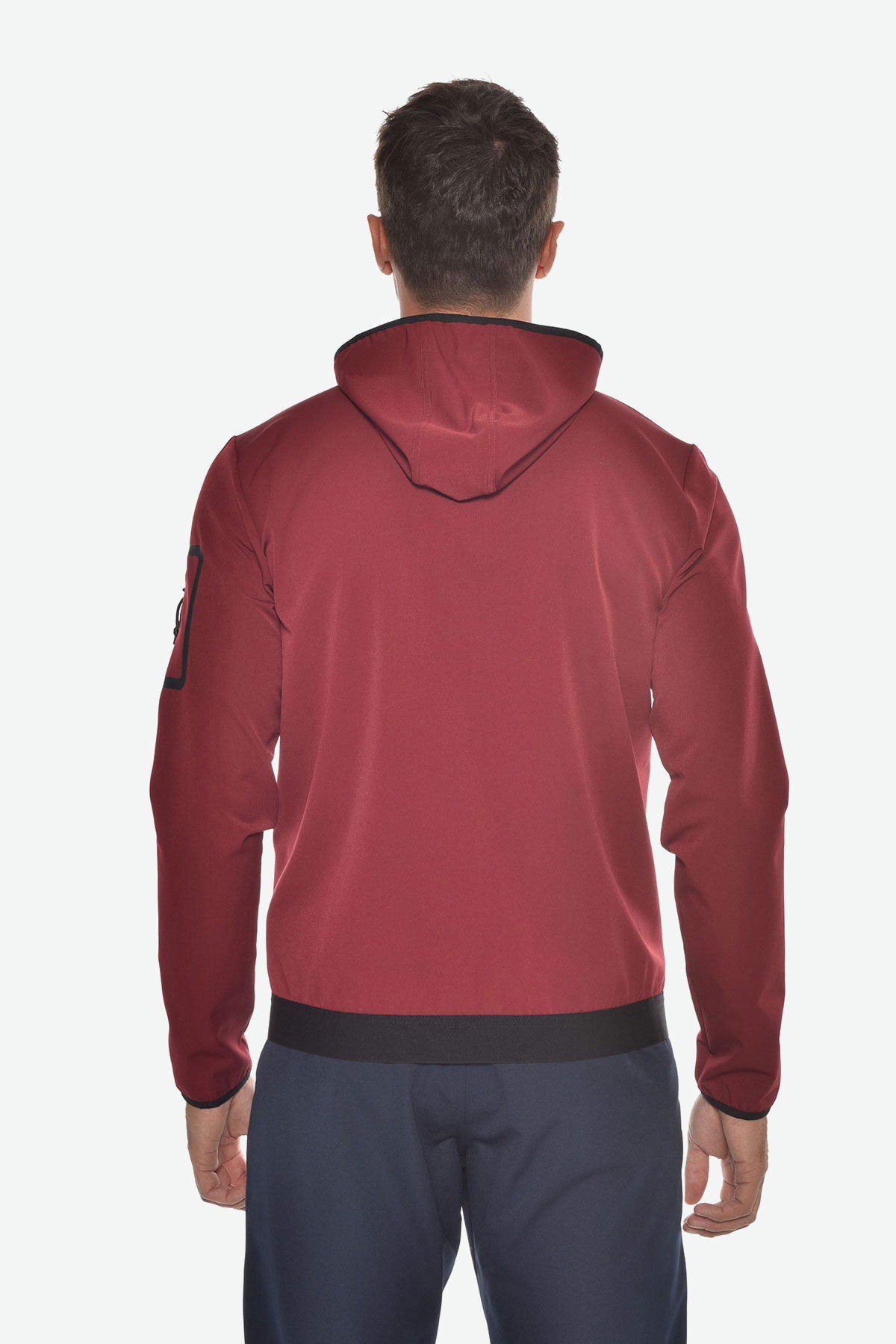 Erkek Bordo Kapüşonlu Dokuma Eşofman Üstü | 2002 - BİLCEE (1)