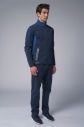 Erkek Koyu Lacivert Pamuklu Dik Yakalı Eşofman Takımı | 3960 - 2