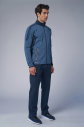 Erkek Koyu Mavi Pamuklu Dik Yakalı Eşofman Takımı | 3960 - 2