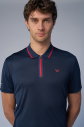 Erkek Lacivert Antrenman Polo Yaka Tişört | 4146 - 5