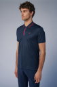 Erkek Lacivert Antrenman Polo Yaka Tişört | 4146 - 10