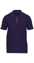 Erkek Lacivert Antrenman Polo Yaka Tişört | 4146 - 8