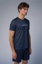Erkek Lacivert Antrenman Tişört | 4519 - 4