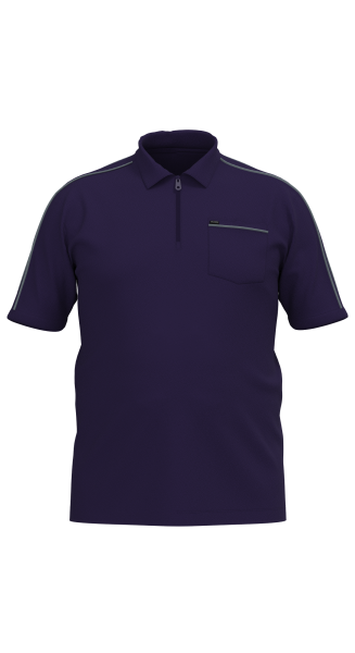 Erkek Lacivert Büyük Beden Polo Yaka Tişört | 4192 