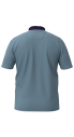 Erkek Mavi Büyük Beden Polo Yaka Tişört | 4192 - 4
