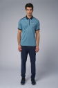 Erkek Mavi Polo Yaka Tişört | 4193 - 4