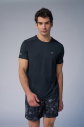 Erkek Siyah Aktive Spor Tişört | 4185 - 1