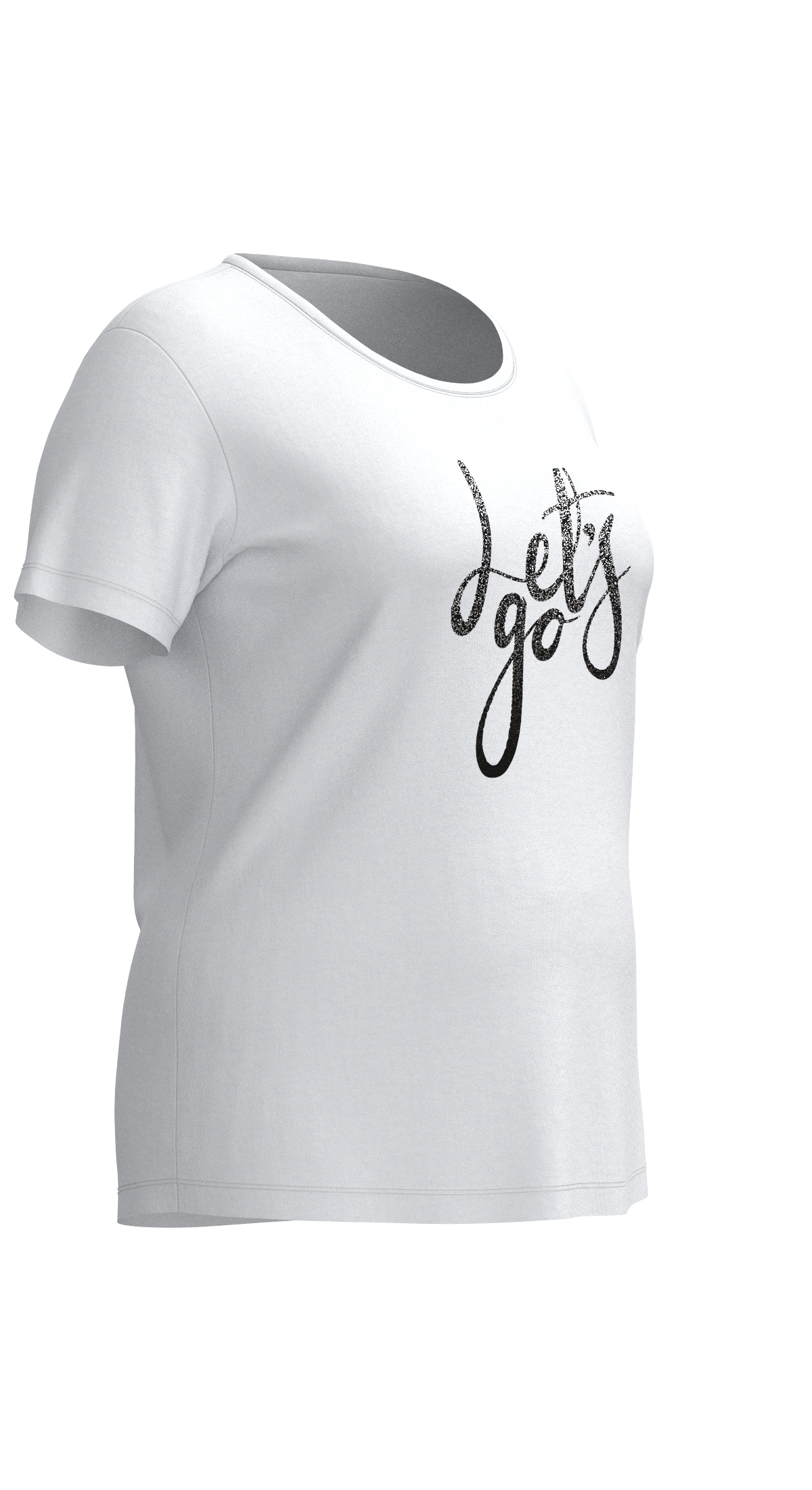 Kadın Beyaz Büyük Beden Sim Baskılı Tişört | 4177 - BİLCEE (1)