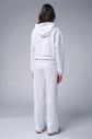 Kadın Beyaz Taş Baskılı Sweatshırt Pantolon Takım | 4043 - 3