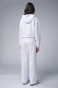 Kadın Beyaz Taş Baskılı Sweatshırt Pantolon Takım | 4043 - 3