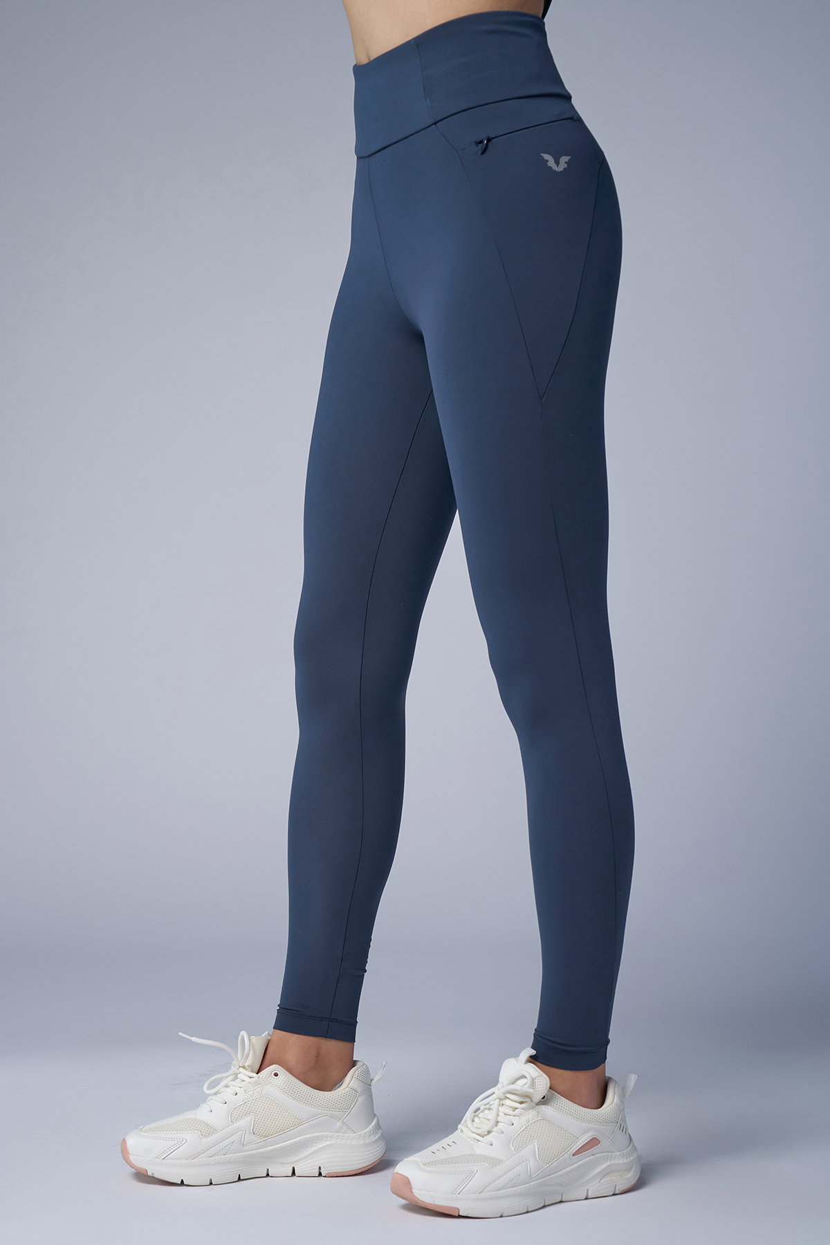 Kadın Carbon Yüksek Bel Toparlayıcılı Full Likralı Cepli Sporcu Tayt | 4056 - BİLCEE