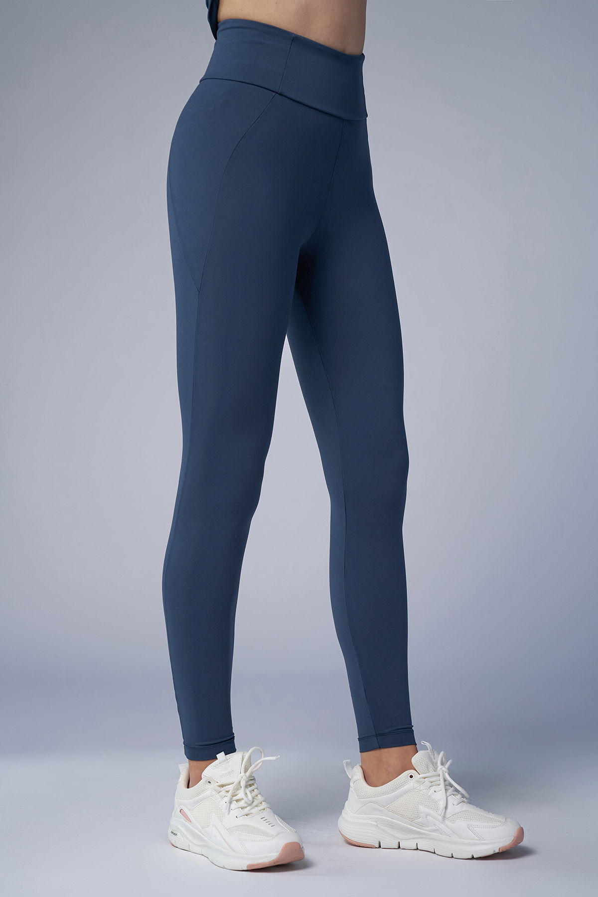 Kadın Carbon Yüksek Bel Toparlayıcılı Full Likralı Cepli Sporcu Tayt | 4056 - BİLCEE (1)