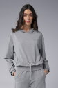 Kadın Gri Melanj Taş Baskılı Sweatshırt Pantolon Takım | 4043 - 8