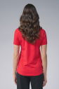 Kadın Kırmızı Baskılı Tişört | 4071 - 2