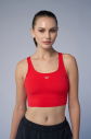 Kadın Kırmızı Hafif Destekli Sporcu Sütyen Bra | 9777 - 7