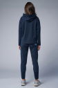 Kadın Lacivert Kapüşonlu Pamuk Eşofman Takımı | 9836 - 2
