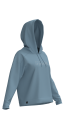Kadın Mavi İnce Hafif İnce Kumaşlı Sweatshirt | 4168 - 6