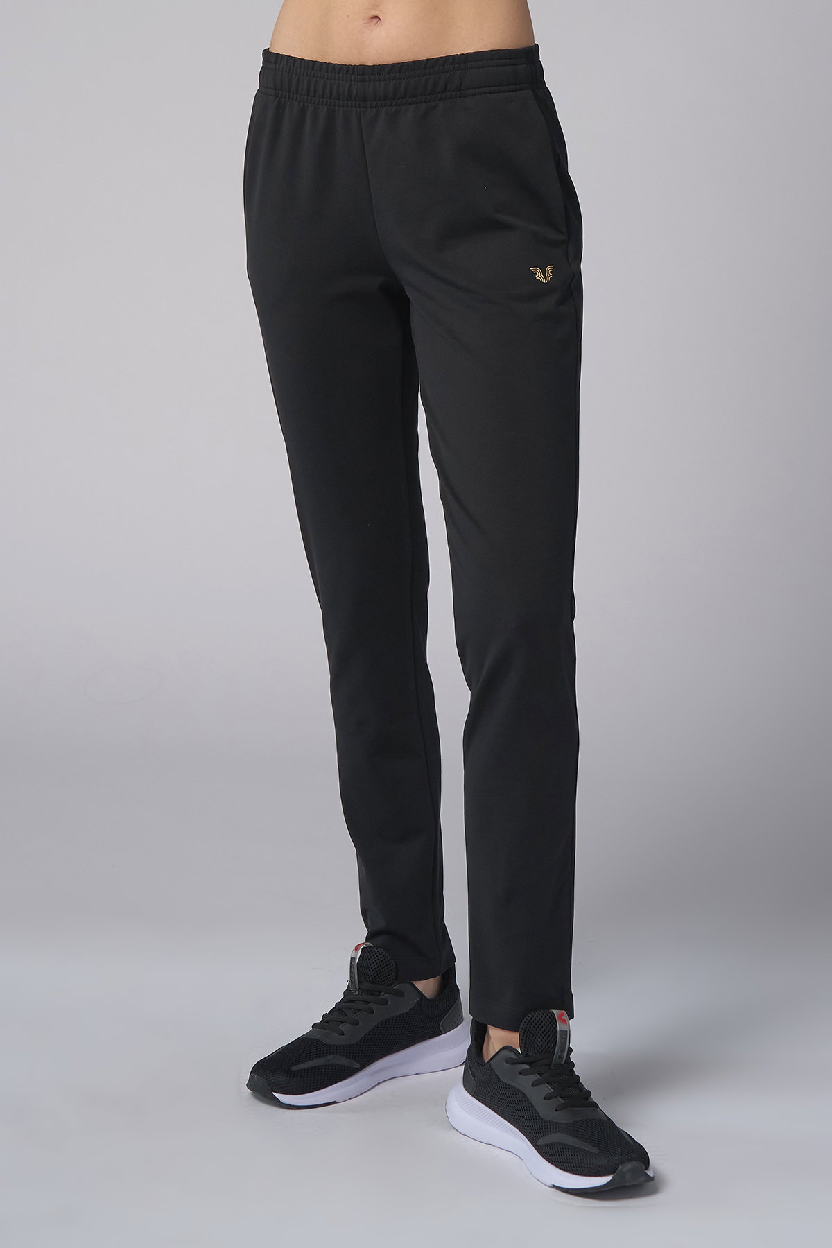 Kadın Siyah Kapüşonlu 3'lü Eşofman Takımı | 4006 - BİLCEE (1)