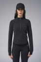 Kadın Siyah Slim Fit Sporcu Ceketi | 4187 - 5