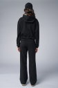 Kadın Siyah Taş Baskılı Sweatshırt Pantolon Takım | 4043 - 10