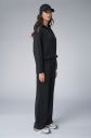Kadın Siyah Taş Baskılı Sweatshırt Pantolon Takım | 4043 - 8