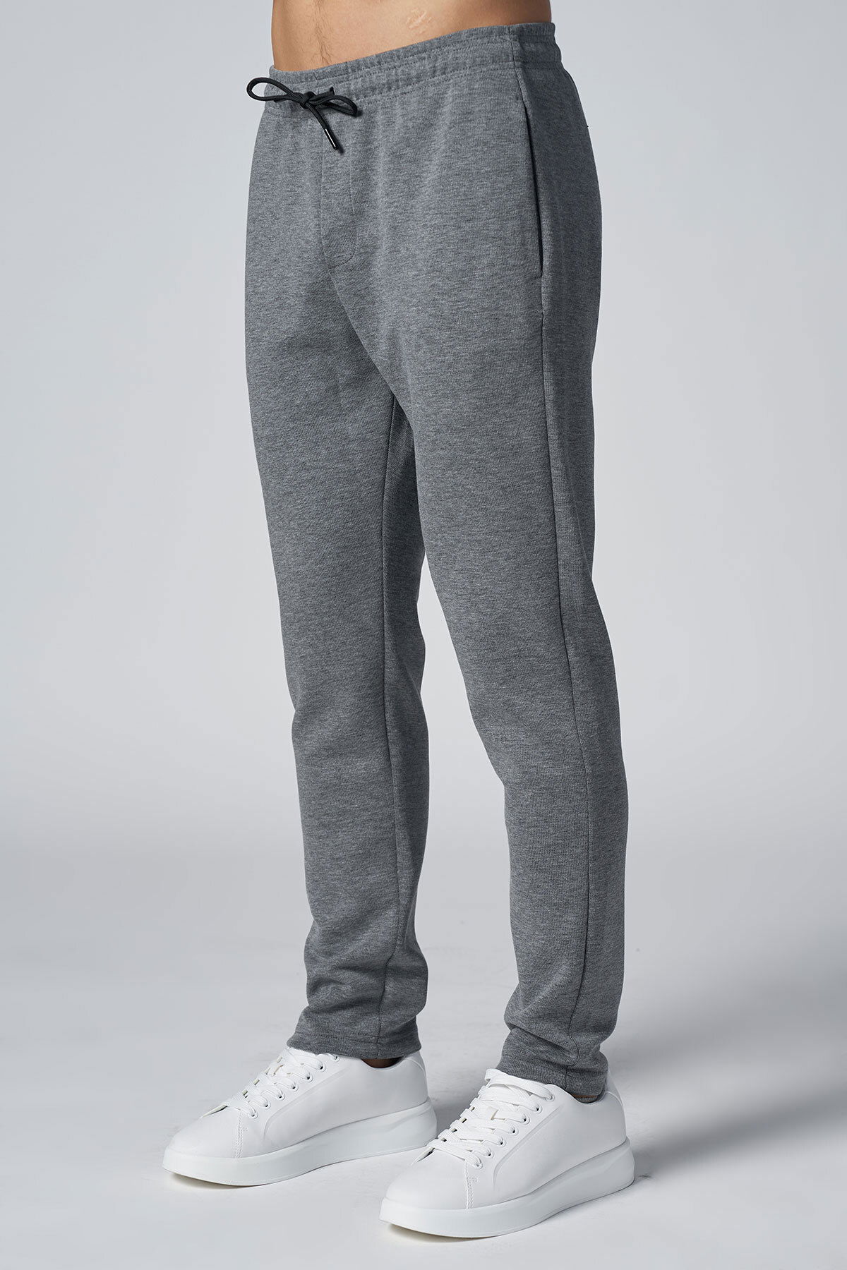 Peak Erkek Koyu Gri Cepli Eşofman Altı | 7026 - PEAK