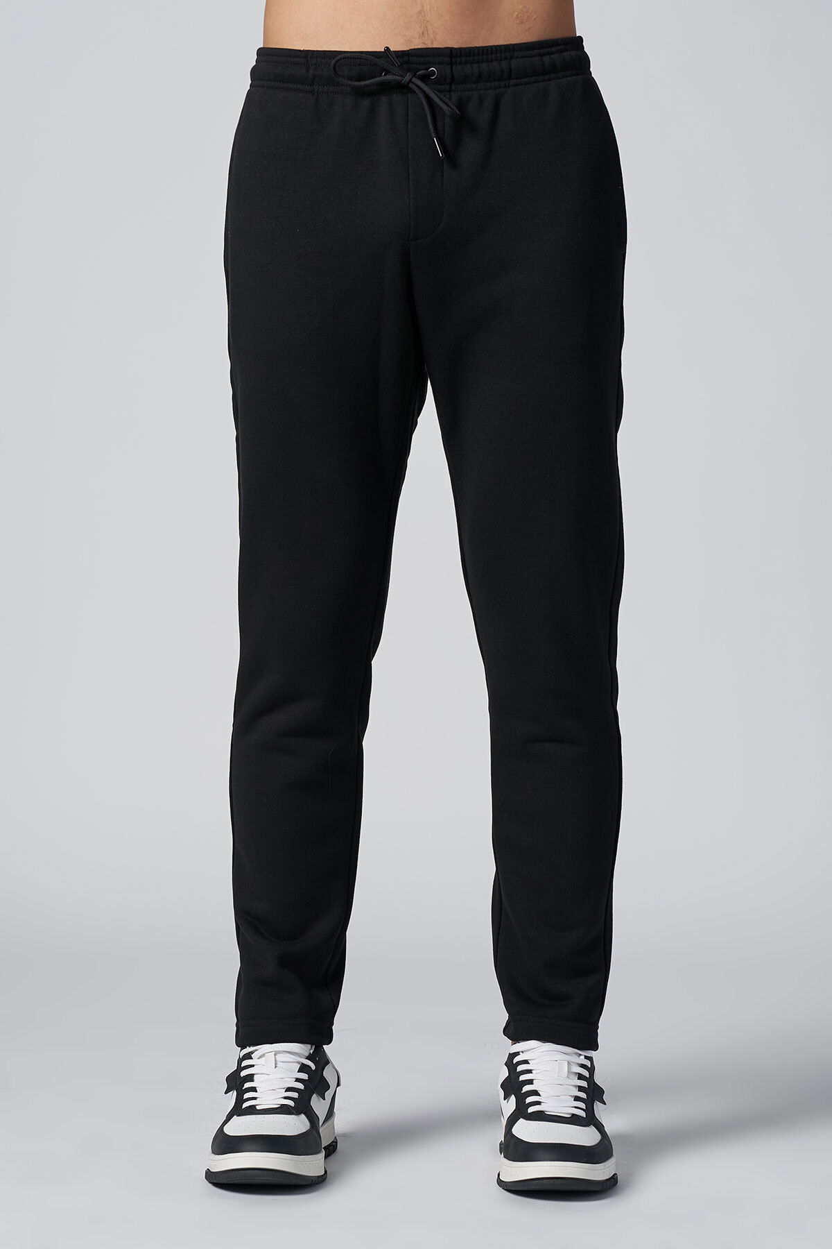 Peak Erkek Siyah Cepli Eşofman Altı | 7026 - PEAK (1)