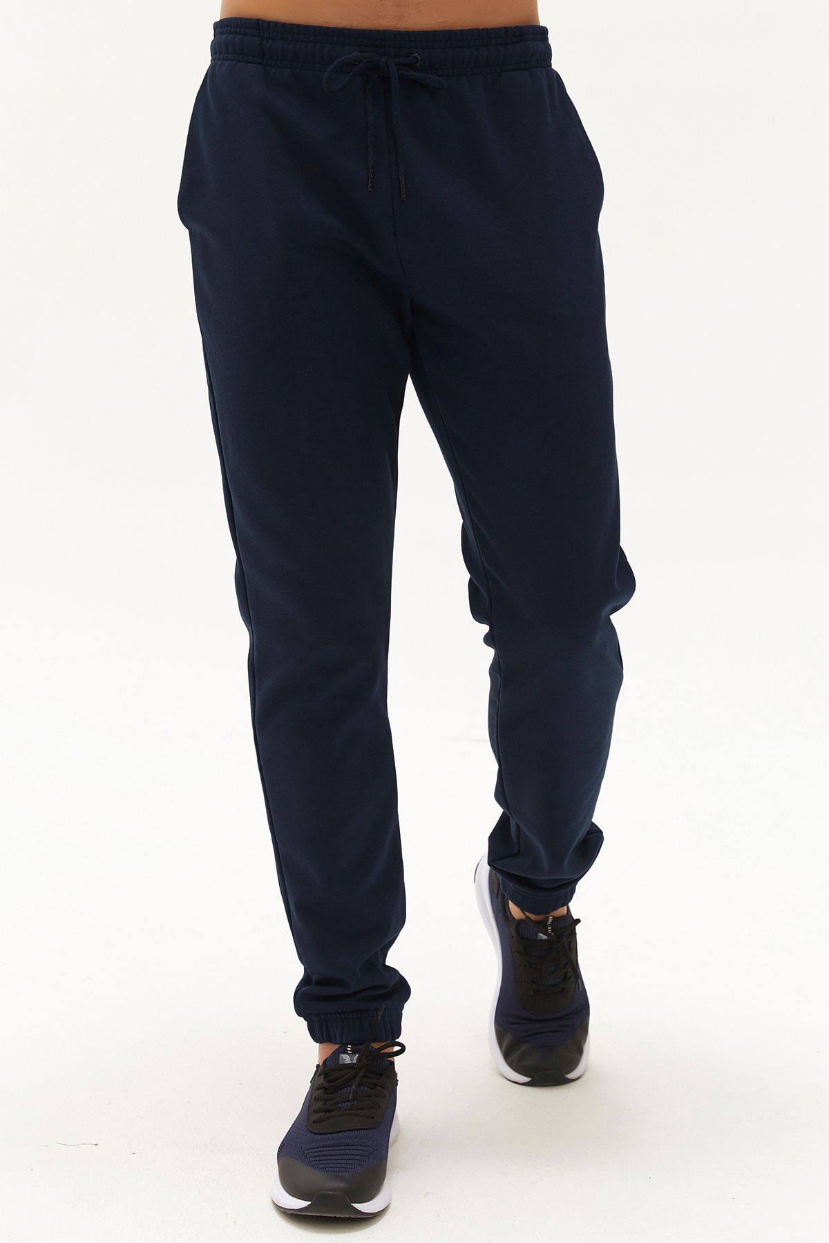 Peak Erkek Carbon Pamuklu Lastikli Paça Jogger Eşofman Altı | 7019 - PEAK