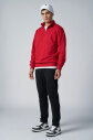 Peak Erkek Kırmızı Oversize Fermuarlı Yaka Sweatshirt | 7021 - 5