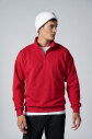 Peak Erkek Kırmızı Oversize Fermuarlı Yaka Sweatshirt | 7021 - 7