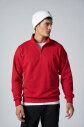Peak Erkek Kırmızı Oversize Fermuarlı Yaka Sweatshirt | 7021 - 7
