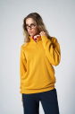 Peak Unısex Koyu Sarı Oversize Fermuarlı Yaka Sweatshirt | 7021 - 2