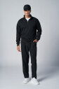 Peak Erkek Siyah Oversize Fermuarlı Yaka Sweatshirt | 7021 - 9