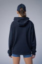 Peak Unisex Lacivert Oversize Fermuarlı Kapüşonlu Eşofman Üstü | 7016 - 6