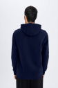 Peak Erkek Lacivert Pamuklu Kanguru Cepli Kapüşonlu Sweatshirt | 7017 - 2