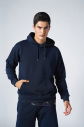 Peak Erkek Lacivert Pamuklu Kanguru Cepli Kapüşonlu Sweatshirt | 7017 - 3