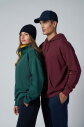 Peak Erkek Bordo Pamuklu Oversize Kanguru Cepli Kapüşonlu Sweatshirt | 7017 - 5