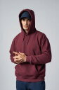 Peak Erkek Bordo Pamuklu Oversize Kanguru Cepli Kapüşonlu Sweatshirt | 7017 - 1