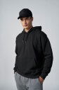 Peak Erkek Siyah Pamuklu Kanguru Cepli Kapüşonlu Sweatshirt | 7017 - 10