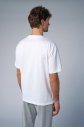 Peak Erkek Beyaz Oversize Tişört | 7034 - 4