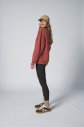Peak Kadın Rouge Oversize Bisiklet Yaka Basic Sweatshirt | 7015 - 3