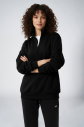 Peak Kadın Lacivert Oversize Fermuarlı Yaka Sweatshirt | 7012 - 4