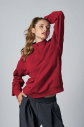 Peak Kadın Kırmızı Oversize Fermuarlı Yaka Sweatshirt | 7012 - 4