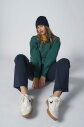 Peak Kadın Yeşil Oversize Fermuarlı Yaka Sweatshirt | 7012 - 4