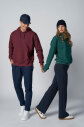 Peak Kadın Yeşil Oversize Fermuarlı Yaka Sweatshirt | 7012 - 6